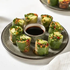Kale Avocado Rolls